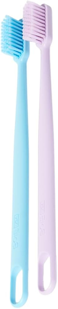 Boie USA Extra Soft Toothbrush Pack of 2 - with 100% Recycled Handles - Gentle on Sensitive Teeth... | Amazon (US)