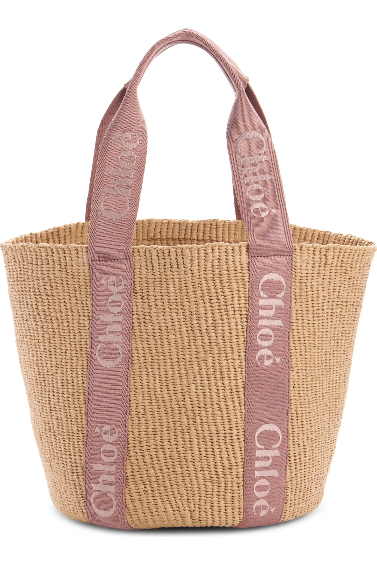 Large Woody Straw Basket Tote (Women) | Nordstrom | Nordstrom