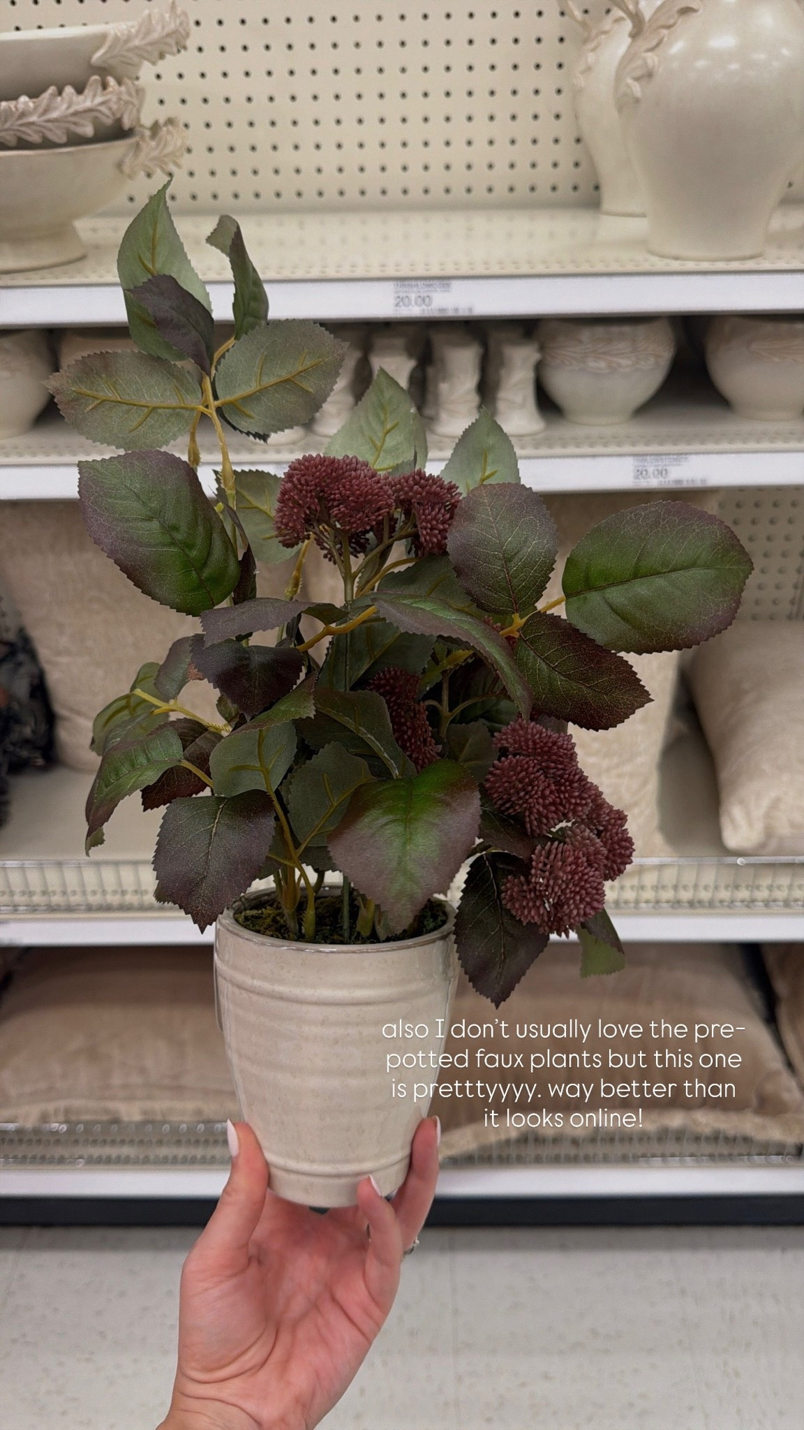 This Target x studio McGee faux plant from the fall collection would be so cute in a bathroom or nightstand!

#LTKHome