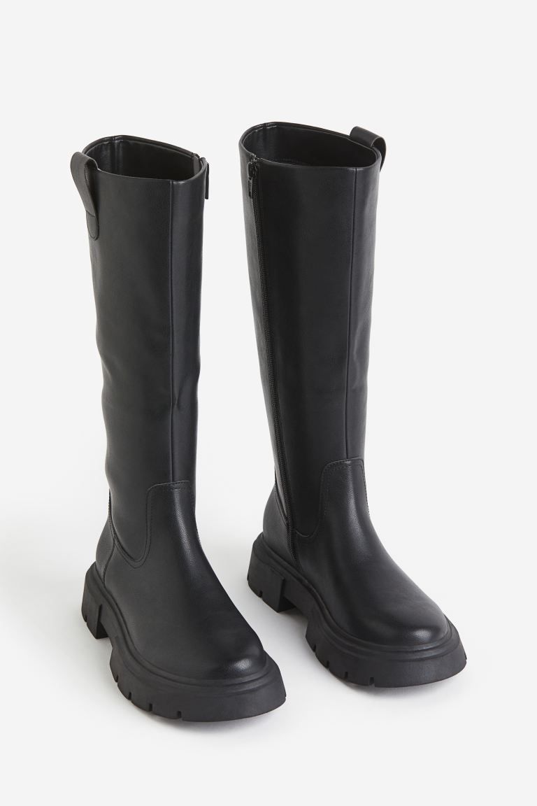 Chunky Knee-high Boots | H&M (US + CA)