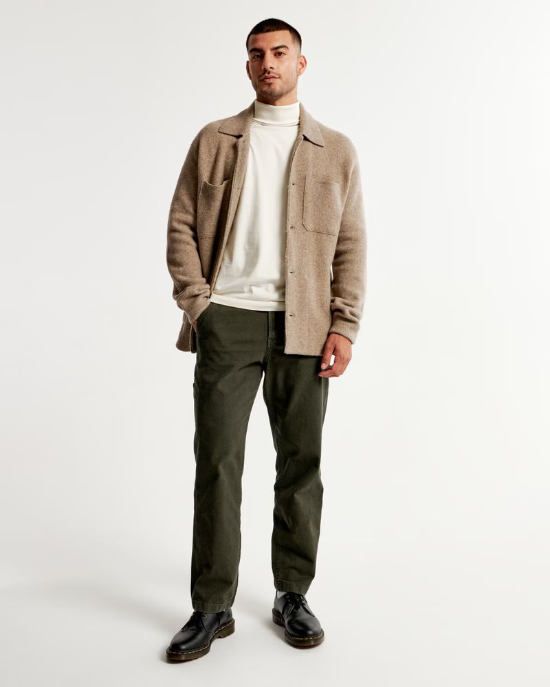 Athletic Loose Workwear Pant | Abercrombie & Fitch (US)