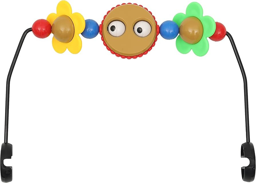 Toy Bar for Baby Bouncer - Googly Eyes Toy Plays Music and Balls Make Tinkling Sounds - Baby-Safe... | Amazon (US)