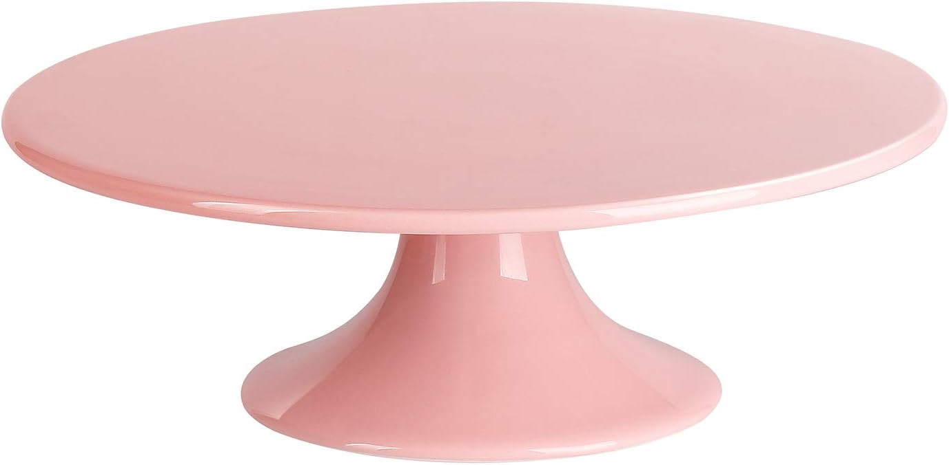 Sweese 708.108 10-Inch Porcelain Cake Stand, Round Dessert Stand, Cupcake Stand for Birthday Part... | Amazon (US)
