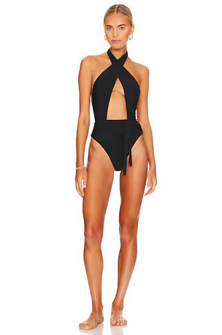 PQ Alex One Piece in Midnight from Revolve.com | Revolve Clothing (Global)