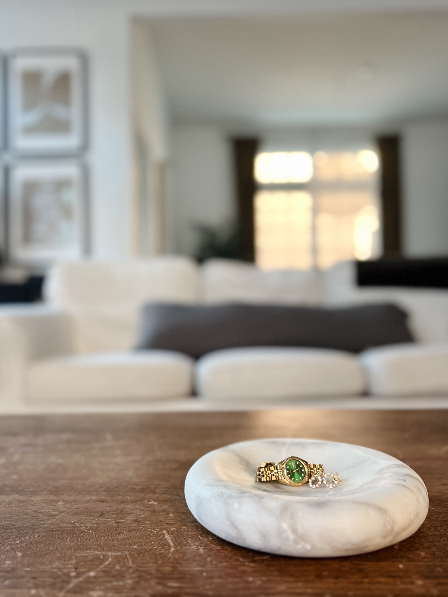 Ran into Target for the *essentials*—you know, chocolate and peppermint mocha cold foam—and somehow this marble dish ended up in my cart. Did I need it? No. Did I audibly gasp in the aisle like I’d just discovered the lost city of Atlantis? Yes.  

Now it holds my jewelry and my questionable spending habits.


#TargetMadeMeDoIt #ImpulsePurchaseChronicles #MarbleMatters #OliveAndFord