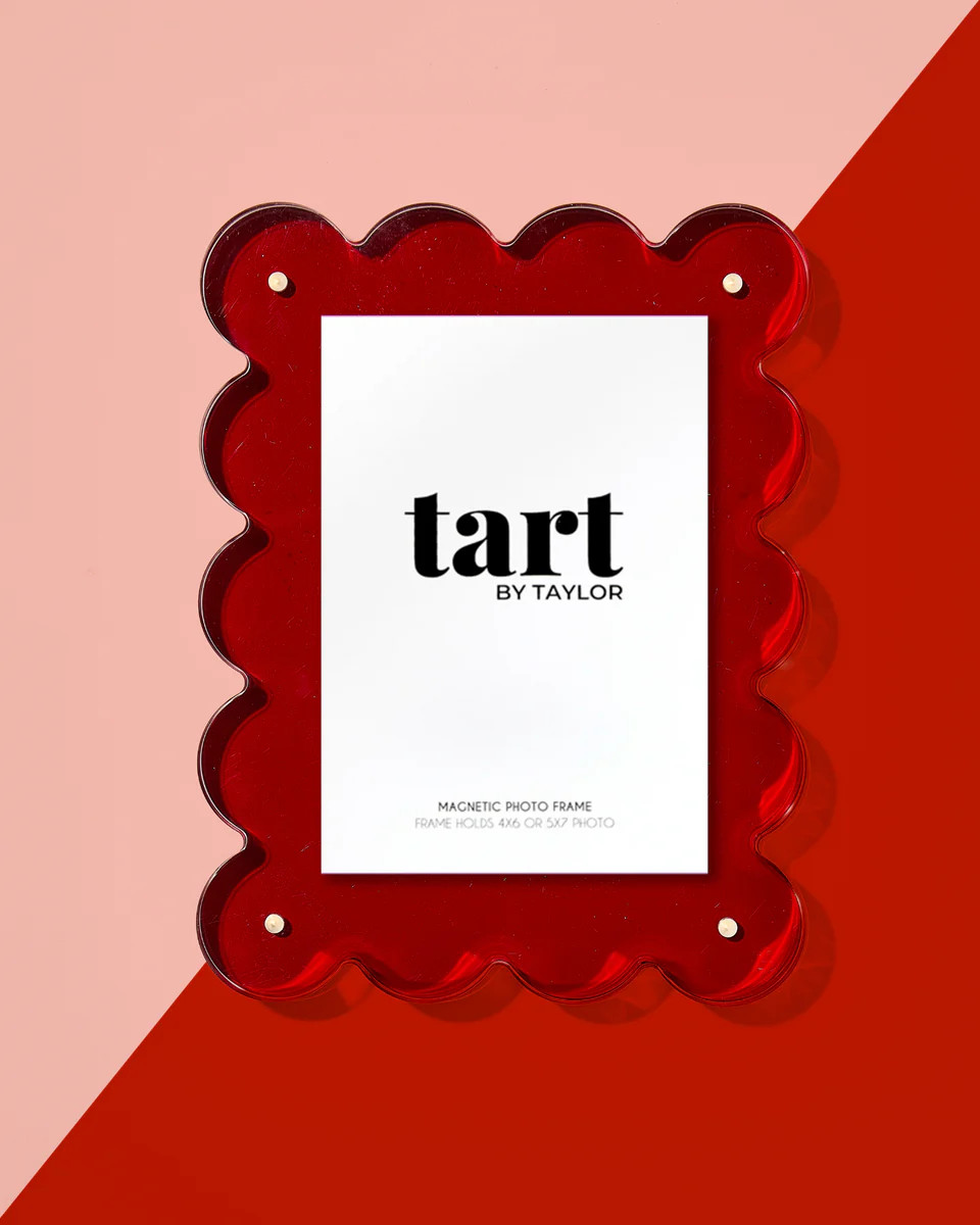 Red Acrylic Picture Frame | Tart By Taylor