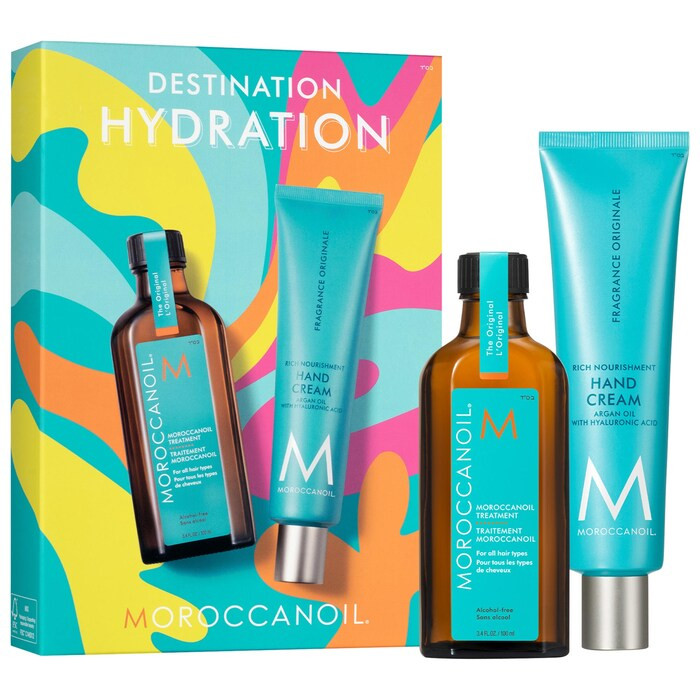 Destination Hydration Moroccanoil Treatment Hair Oil Set | Sephora (US)