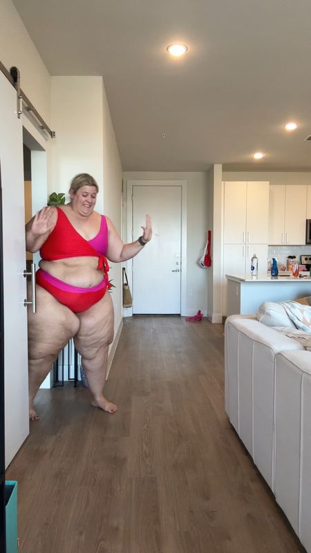 When your goal swimsuit finally fits! 

Summersalt has so many great pink and red suits out! I love them all. 

#bikinibody #plussize

#LTKfindsunder100 #LTKplussize #LTKswim
