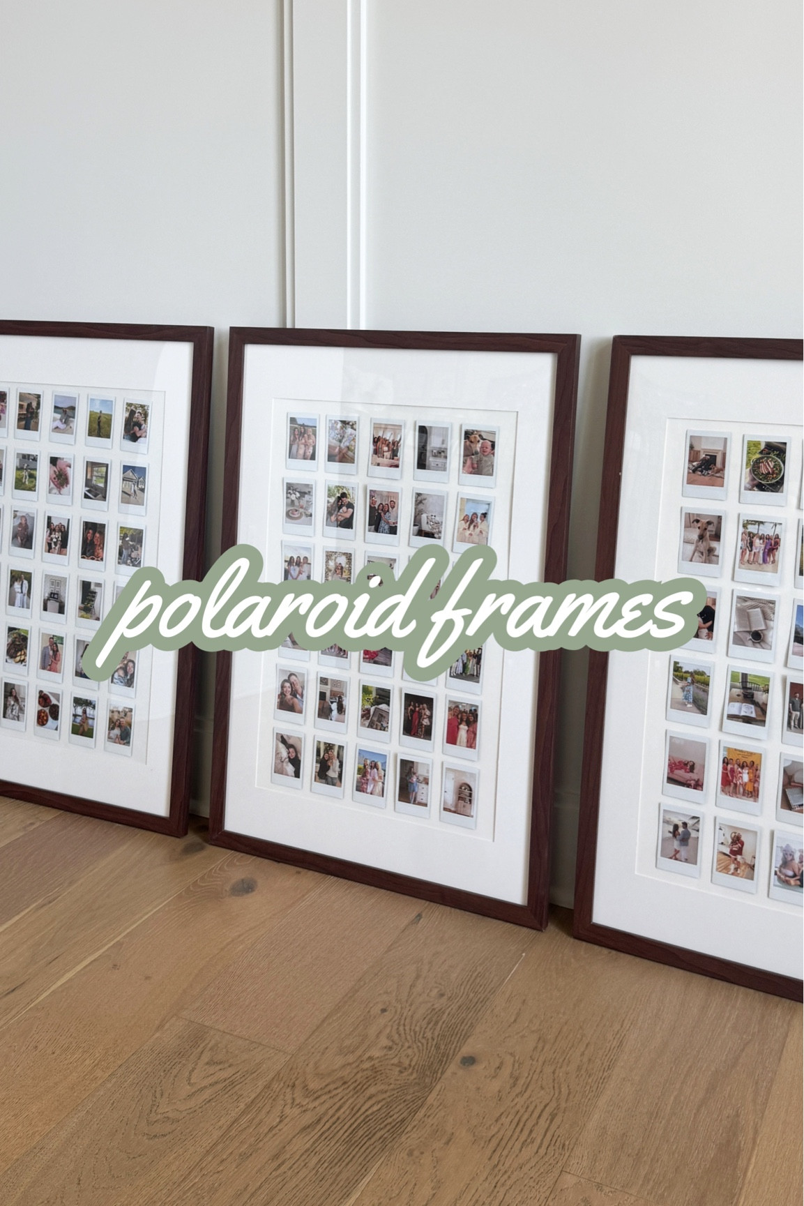 I wanted to print all my favorites photos and decided to create these polaroid frames! Turned out to be the cutes wall art! Everything is from amazon!
This Polaroid printer is my new favorite thing💗📸 this was such a fun home decor DIY!! I’m going to hang these in my office, but waiting on wallpaper🌸

Wall decor, amazon home, home ideas,