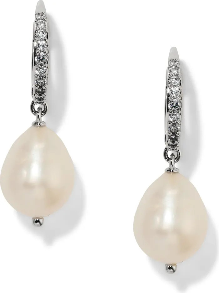 Nadri Madrid Freshwater Pearl Double Drop Earrings | Nordstrom | Nordstrom