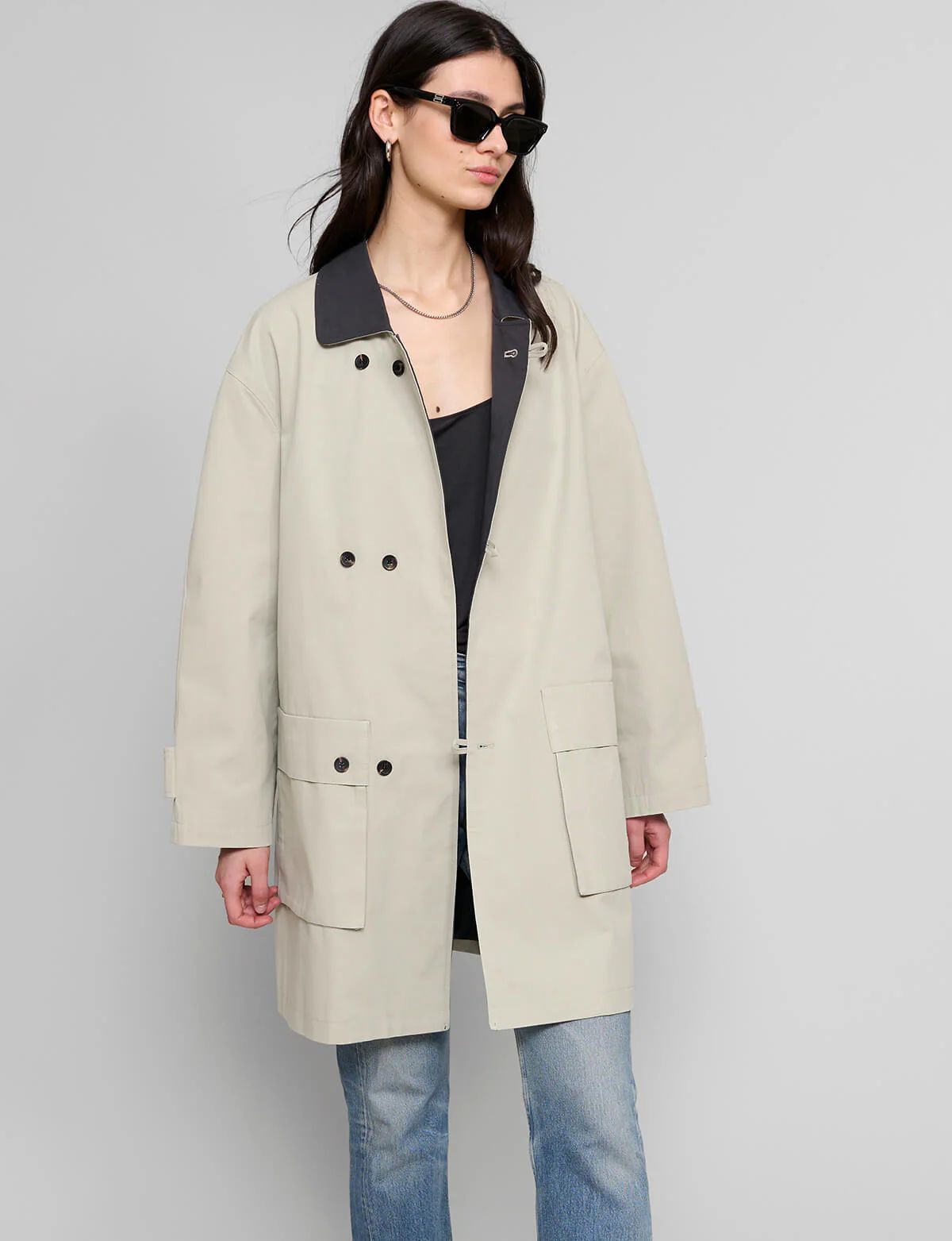 Light Grey Country Jacket | Pixie Market