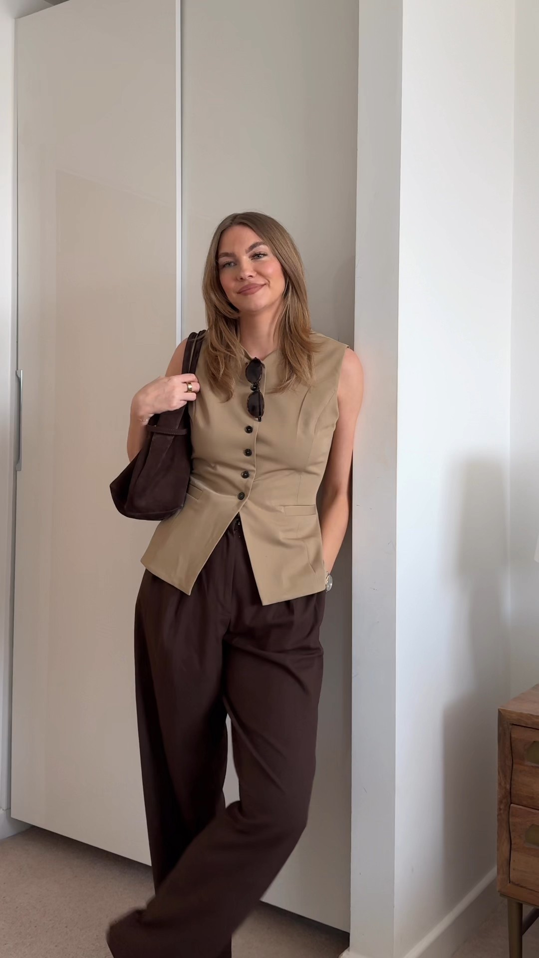 Spring tailoring 
Waistcoats & trousers all linked 
I take size medium or 10 