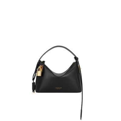 Verafied New York Mini Gold Black Hobo Bag - Mini Gold Black Hobo Bag | Shop.com