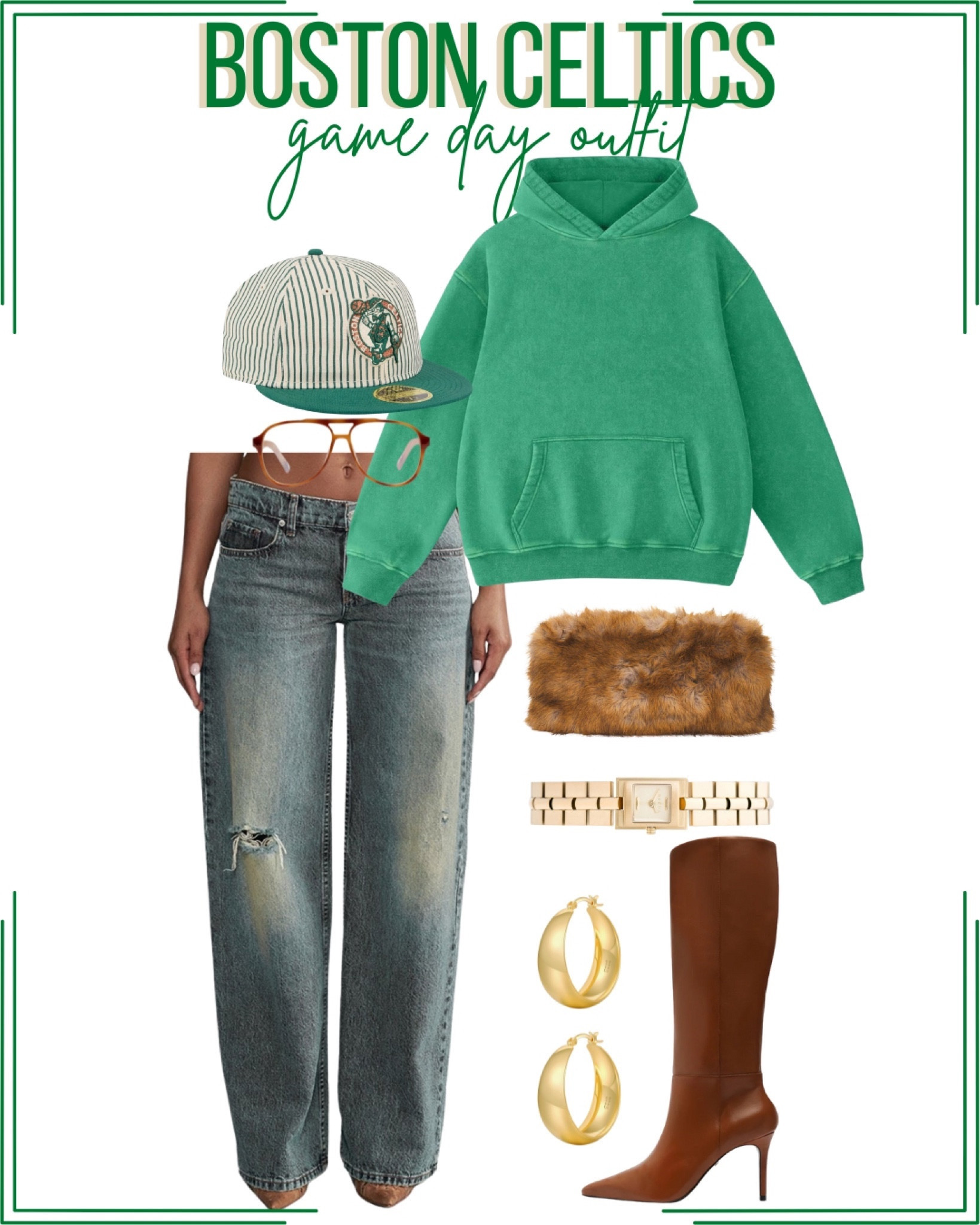 jeans: revice

Boston Celtics game day outfit

#LTKSeasonal #LTKshoecrush #LTKstyletip