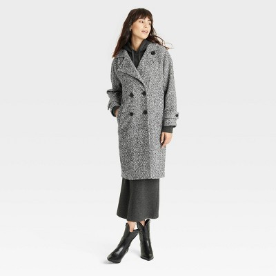 Women's Double Breasted Cocoon Overcoat - Universal Thread™ | Target