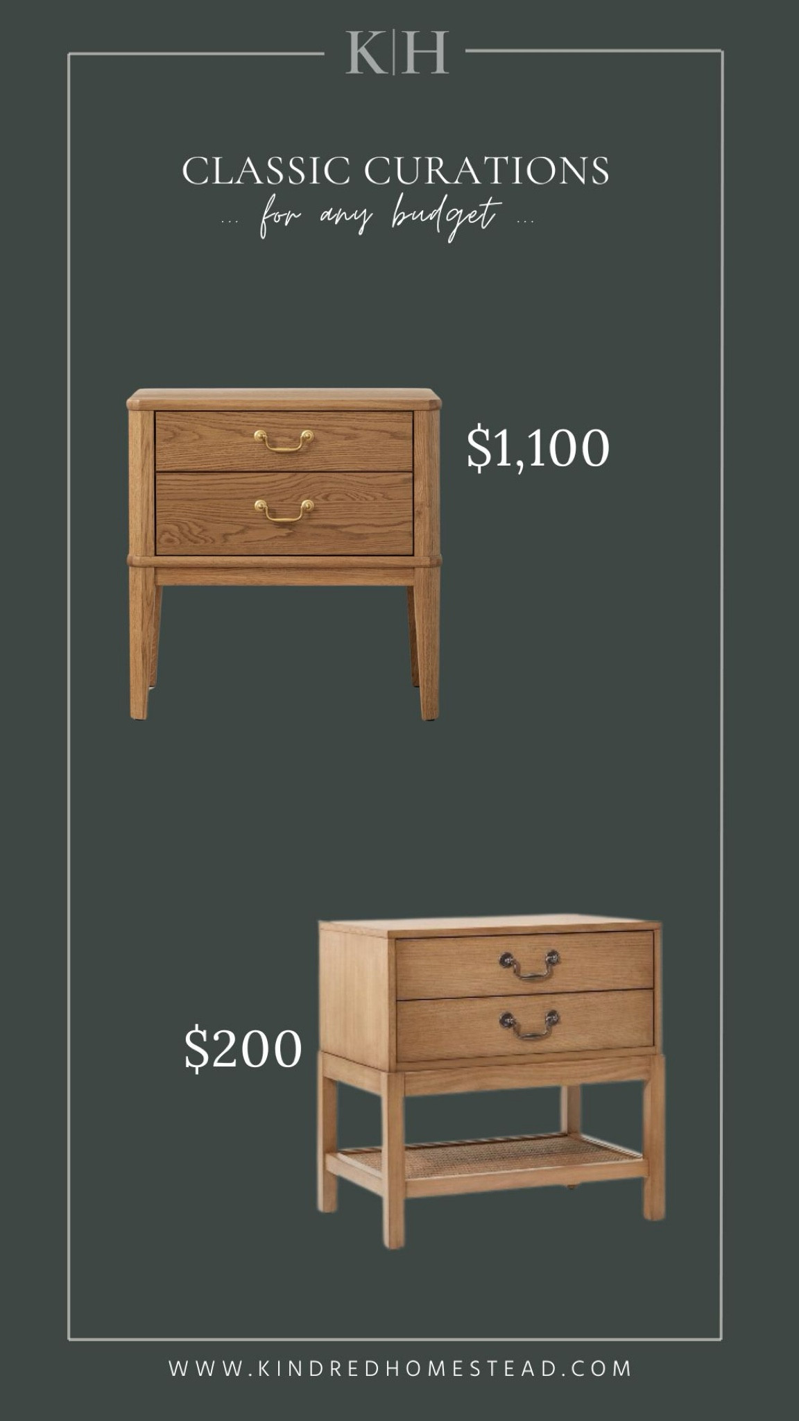 Classically curated nightstands and bed side tables for timelessly collected heirloom inspired homes.

#LTKHome