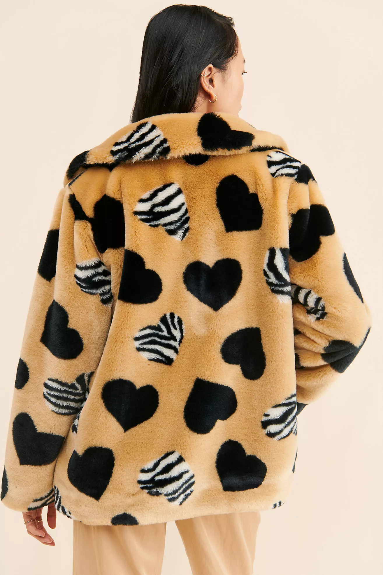 Maeve Faux Fur Coat | Anthropologie (US)