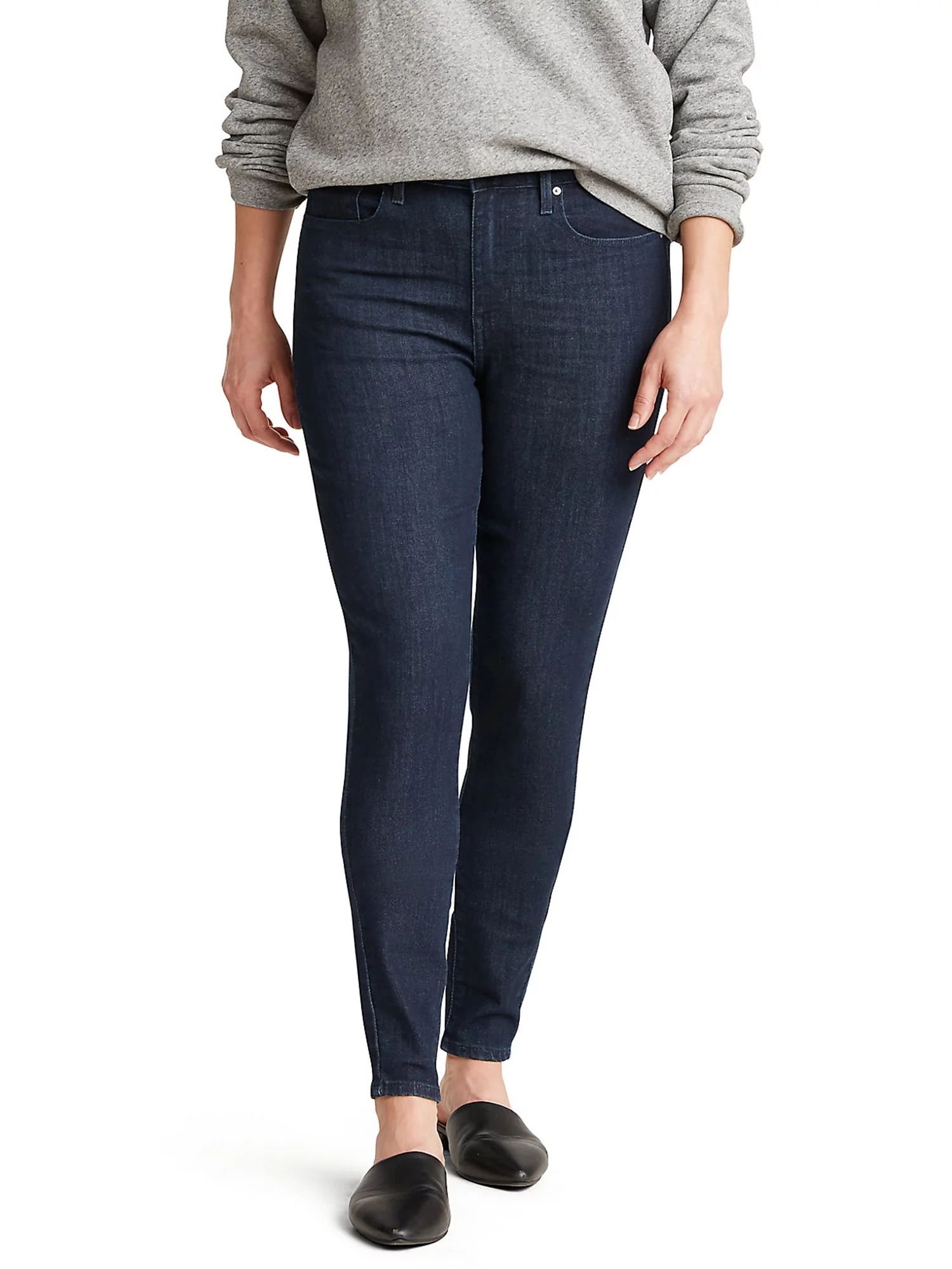 Signature by Levi Strauss & Co. Women's High Rise Super Skinny Jeans - Walmart.com | Walmart (US)