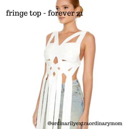 Fringe top - 40% off at Forever 21

#LTKstyletip #LTKFestival #LTKSeasonal