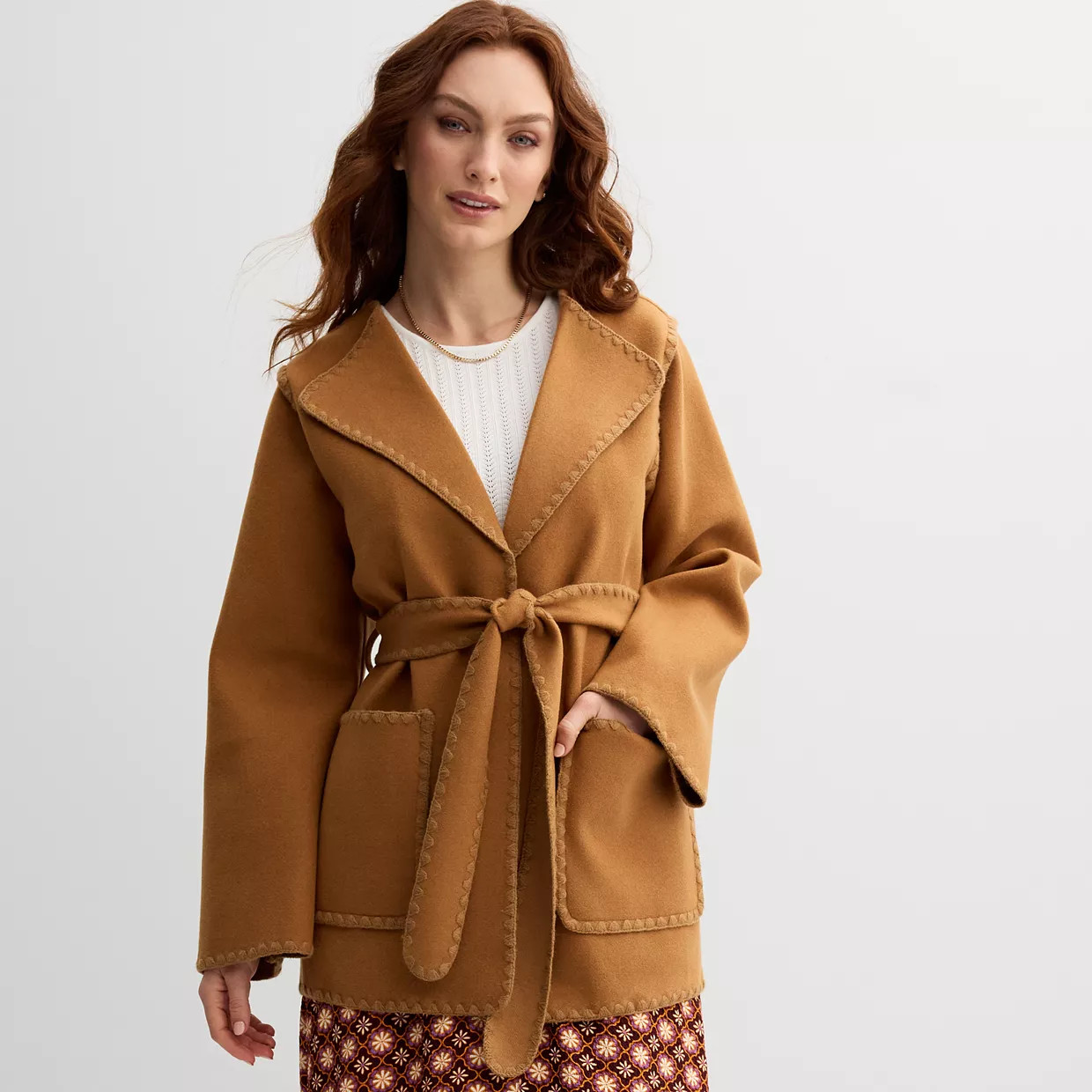 Women's Draper James Blanket Stitch Jacket | Kohl's