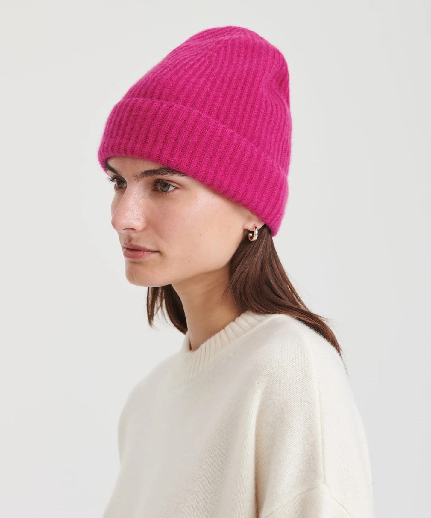 The Essential Ribbed Cashmere Beanie | NAADAM