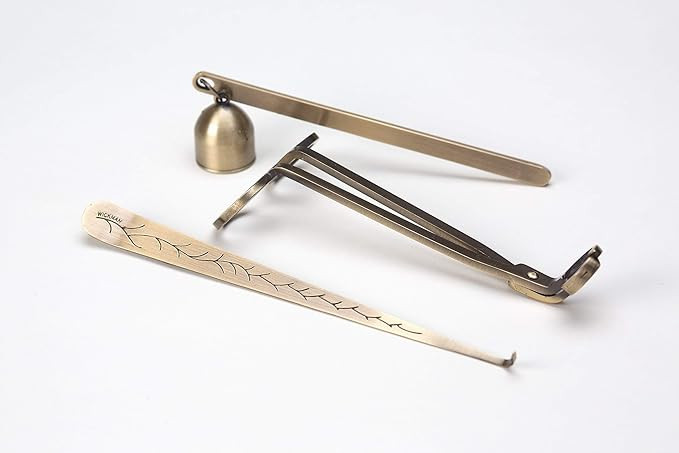 WICKMAN Wick Trimmer, Wick Dipper and Candle Snuffer Set | Amazon (US)