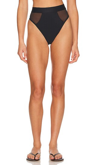 Midnight Ride High Waist Bottom in Black | Revolve Clothing (Global)