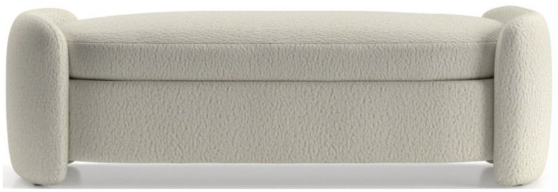 Fernie 60" Storage Bench + Reviews | Crate & Barrel | Crate & Barrel