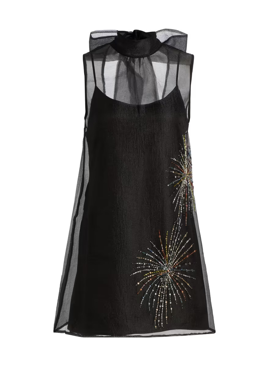 Albee Firework-Beaded Minidress | Saks Fifth Avenue