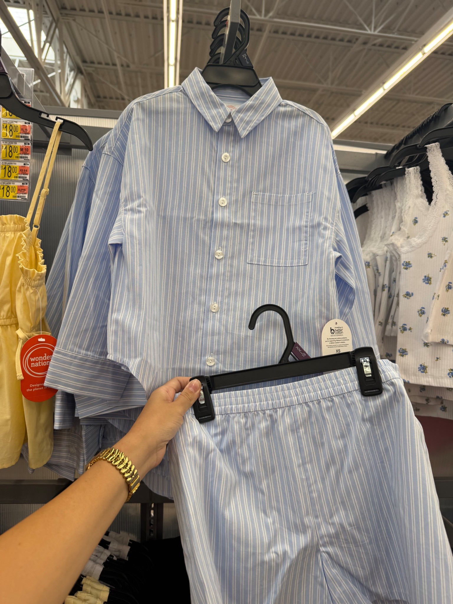Girls matching striped button down shirt and shorts set 

#LTKStyleTip #LTKFindsUnder50 #LTKKids