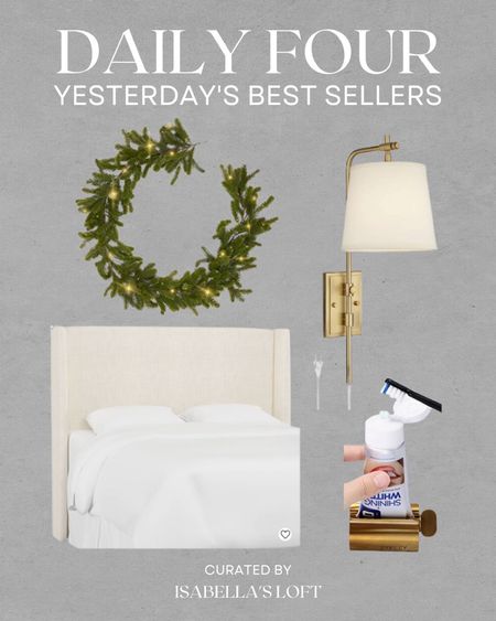 Daily Four • Yesterday’s Best Sellers 

Christmas, Christmas Decor, Gift Guide, Christmas tree, Garland, Media Console, Living Home Furniture, Bedroom Furniture, stand, cane bed, cane furniture, floor mirror, arched mirror, cabinet, home decor, modern decor, kitchen pendant lighting, unique lighting, Console Table, Restoration Hardware Inspired, ceiling lighting, black light, brass decor, black furniture, modern glam, entryway, living room, kitchen, throw pillows, wall decor, accent chair, dining room, home decor, rug, coffee table

#LTKhome #LTKSeasonal #LTKHoliday