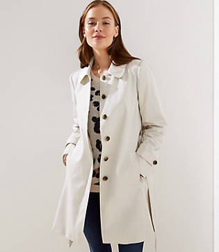 LOFT Modern Trench Coat | LOFT