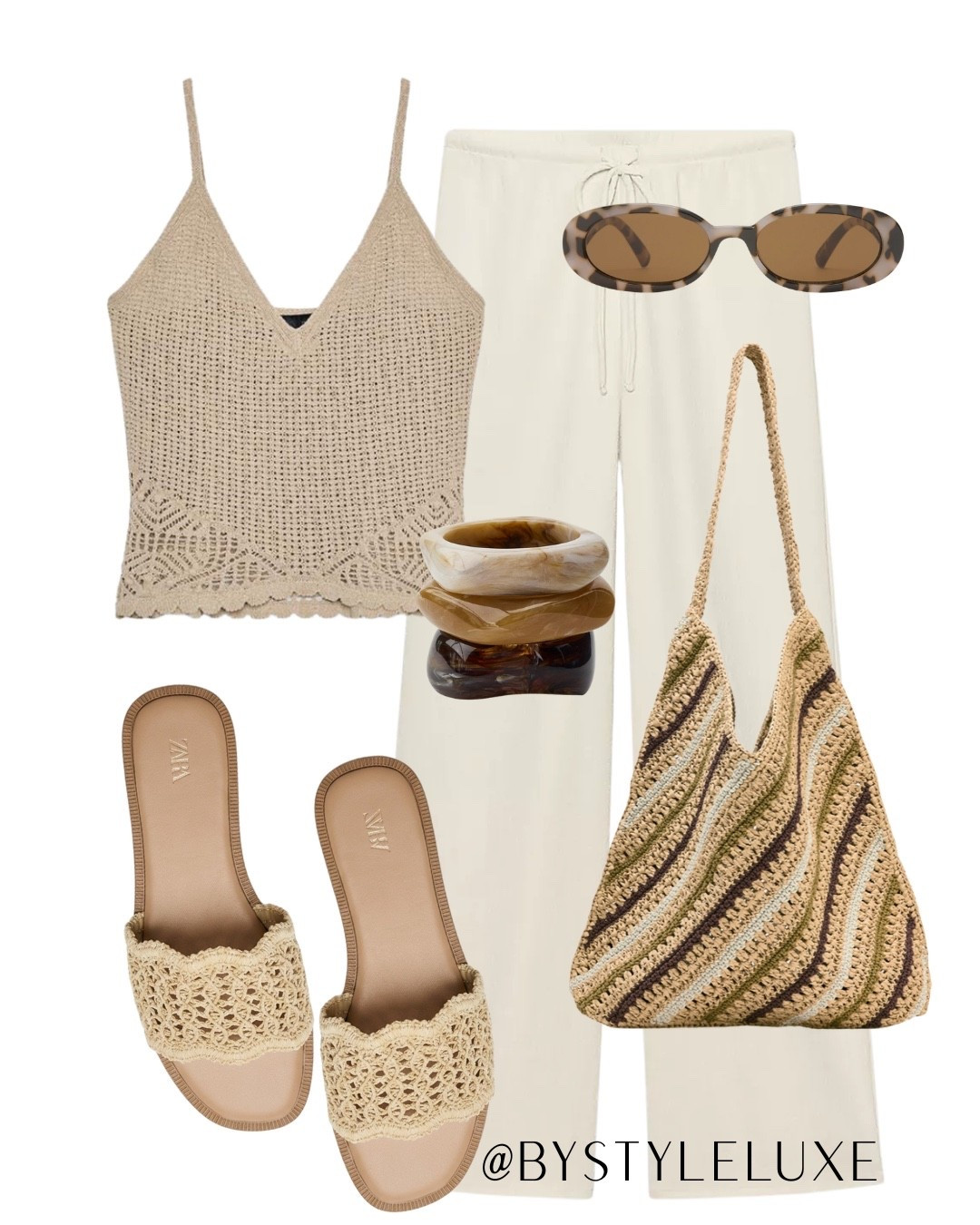 EFFORTLESS LOOK - A neutral crochet outfit for summer that’s chic and and perfect for holiday 

#sandals #summeroutfit #crochet

#LTKsummer #LTKshoes #LTKbag