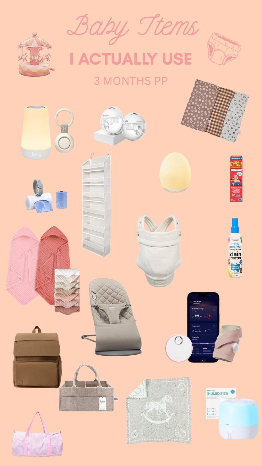✨ Baby Items I actually use at almost 3 months postpartum ✨

So many baby products end up collecting dust, but these are the ones we reach for every single day! 🍼
Whether you’re building your registry or just looking for things that are truly worth it, these are our tried-and-true favorites that make life easier.

Shop the links or save for later—you’ll thank yourself! 💕


#LTKBaby #LTKKids #LTKItBag