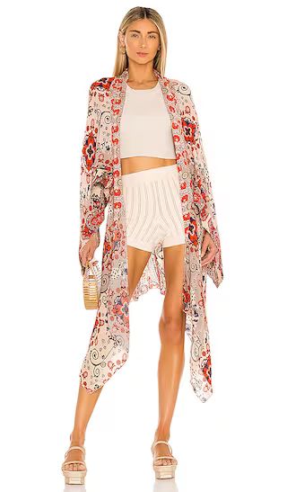 Little Wing Kimono in Natural | Revolve Clothing (Global)