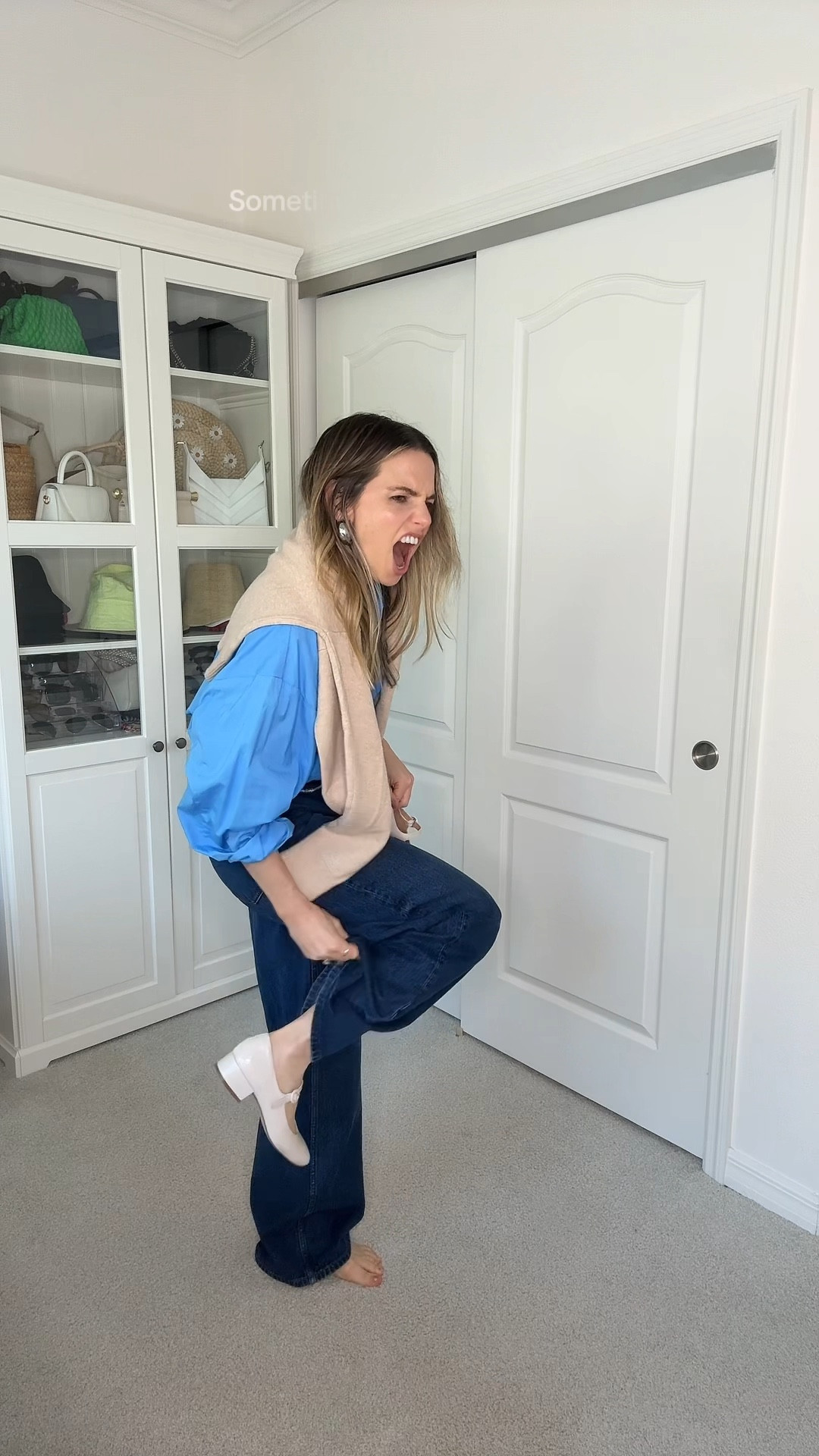 nothing ruins a cute work outfit faster than uncomfortable shoes 😩 that’s why i’ve officially become a loafers to the office girlie - they’re comfy, polished, and my feet are so much happier by the end of the day 🫶🏼
paired them with dark denim and a classic blue button down for that “effortlessly put-together” office look 💙
wearing a size 8 in the loafers + 25 in the jeans.
#LTKworkwear #LTKshoecrush #corporateoutfit #officeoutfitideas #corporategirl #falloutfitideas #casualfriday #comfortstyle #capsulewardrobe #effortlessstyle


#LTKWorkwear #LTKCyberWeek #LTKgrwm