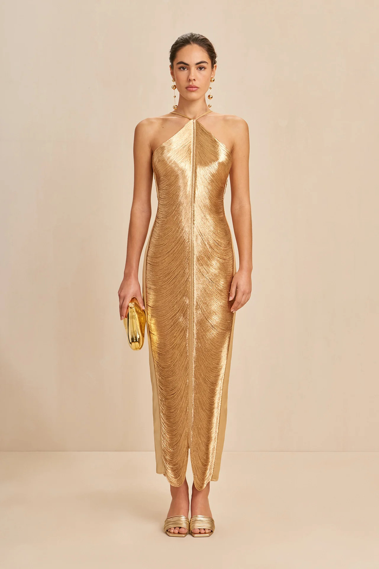 RENATA GOWN - GOLD | Cult Gaia - US
