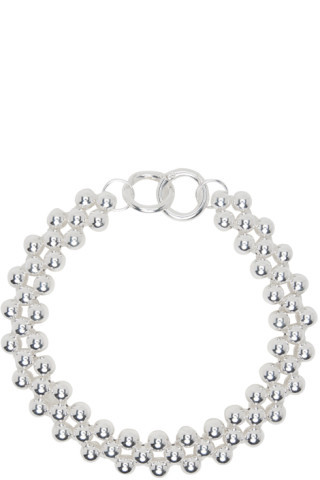 Silver Trinity 6 Ras De Cou Choker | SSENSE
