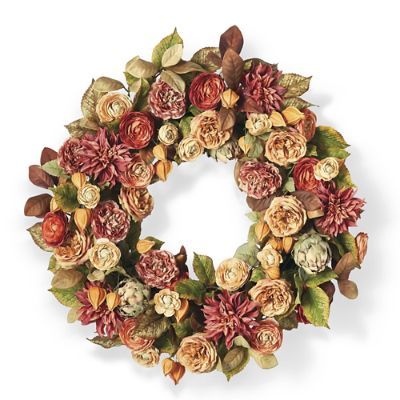 Tuscan Artichoke Wreath | Frontgate | Frontgate