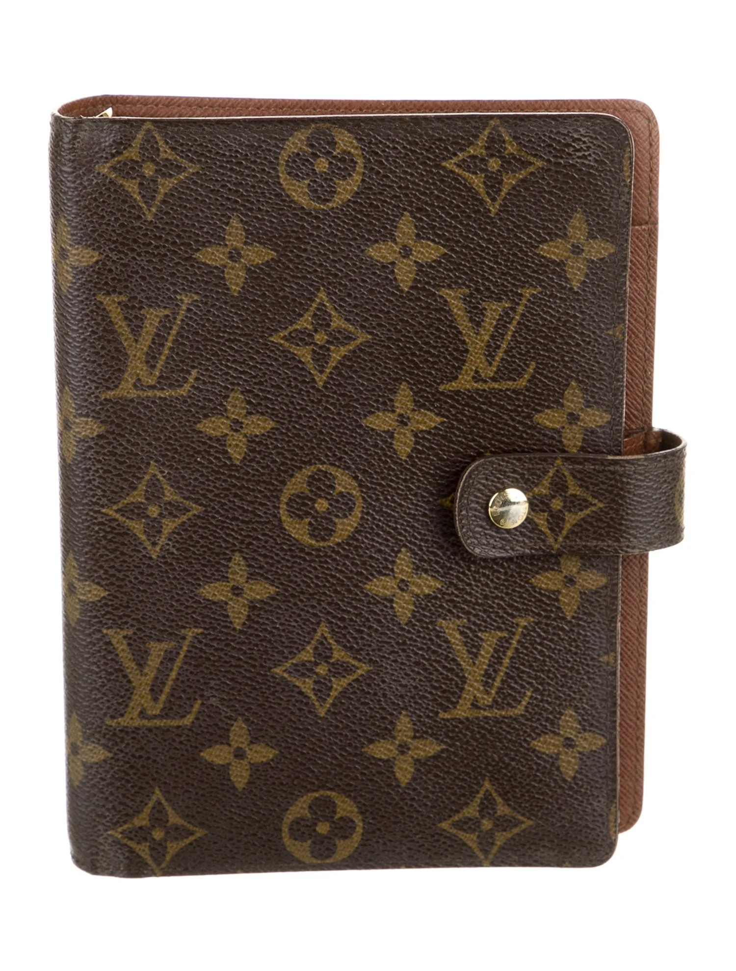 Monogram Medium Ring Agenda Cover | The RealReal