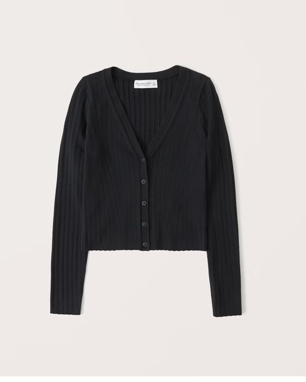 Women's LuxeLoft Slim Cardigan | Women's Tops | Abercrombie.com | Abercrombie & Fitch (US)