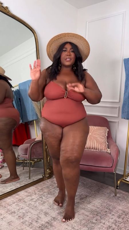 
Find me at the beach in this neutral one piece✨ So stylish and classy, ugh I love it!

Wearing XXL.

plus size fashion, swim, plus size swimwear, vacation, spring outfit inspo, summer fashion, beach, style guide


#LTKFindsUnder100 #LTKSwim #LTKPlusSize