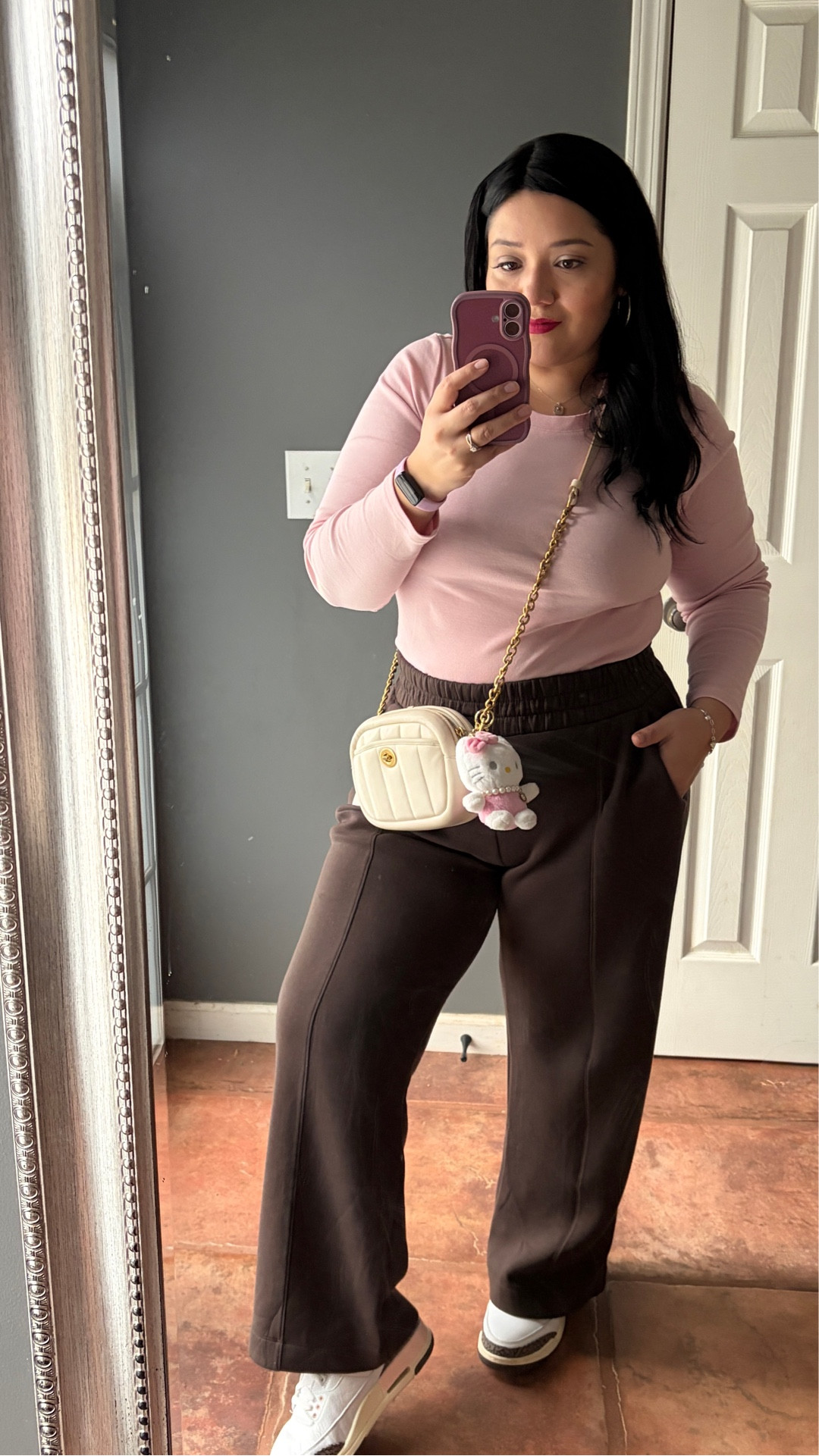 Cloudy day errands outfit ☁️ wearing size L in the top and size M pants 

#LTKgrwm #LTKootd #LTKMidsize