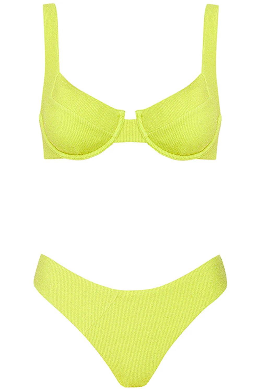 Laguna Bikini Neon Lurex Set | VETCHY LLC