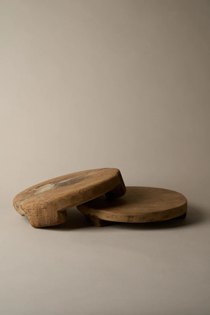 VINTAGE CHAPATI BOARD | OAK + FORT
