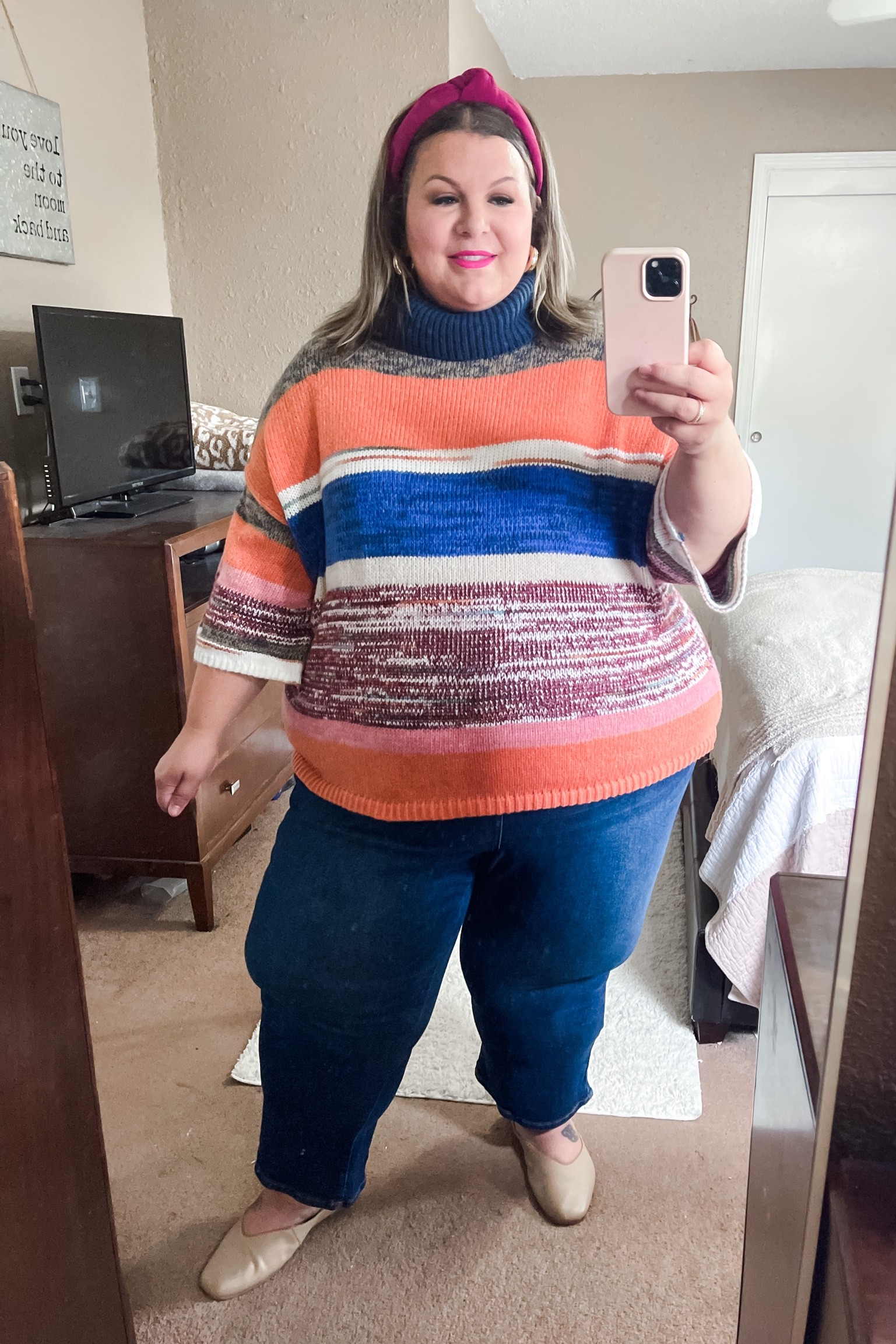 Plus size Target sweater - wearing 4X
Plus size fall outfit 
Plus size Thanksgiving outfit 
Plus size Target jeans

#LTKHoliday #LTKunder50 #LTKcurves