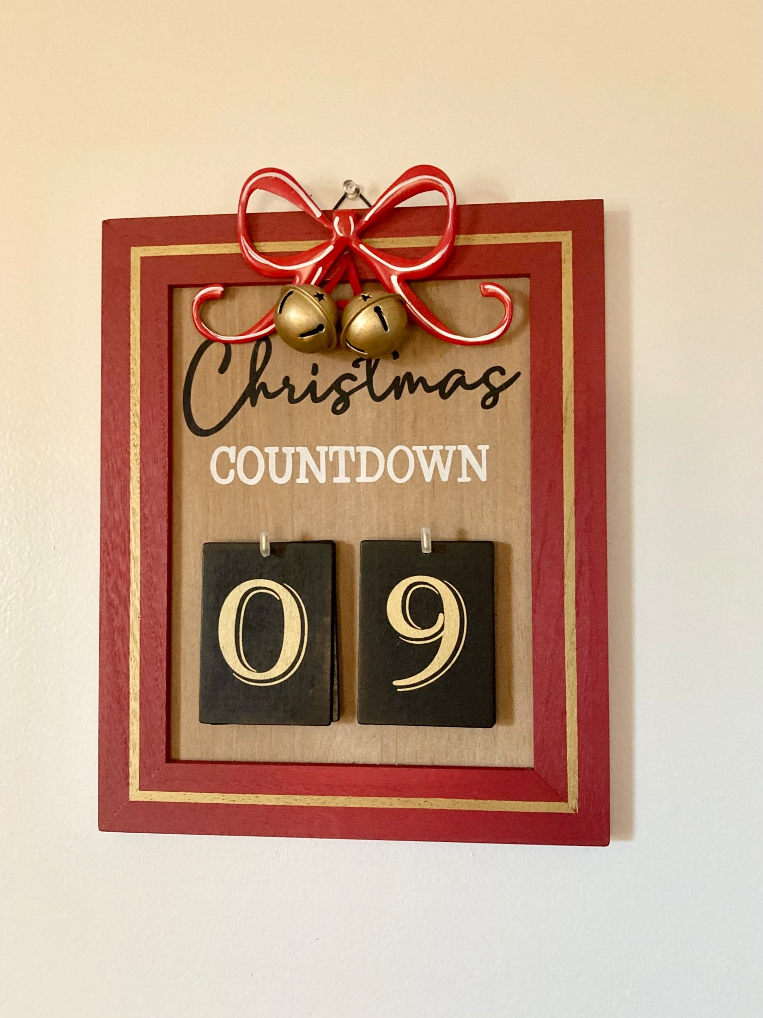 Countdown to Christmas sign 

#LTKGiftGuide #LTKHoliday