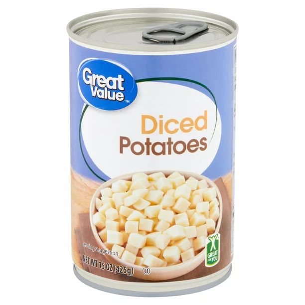 Great Value Diced Potatoes, 15 oz | Walmart (US)