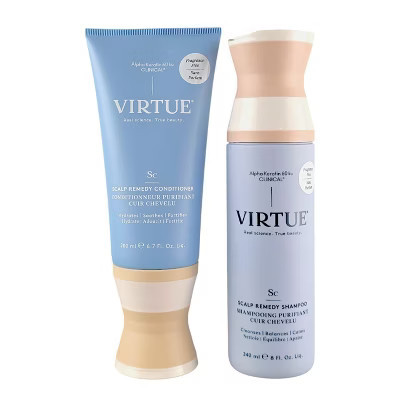 Virtue Scalp Remedy Shampoo (8 oz) & Virtue Scalp Remedy Conditioner (6.7 oz) DUO SET - Scalp Science Meets Hair Healing. Have It All | Target