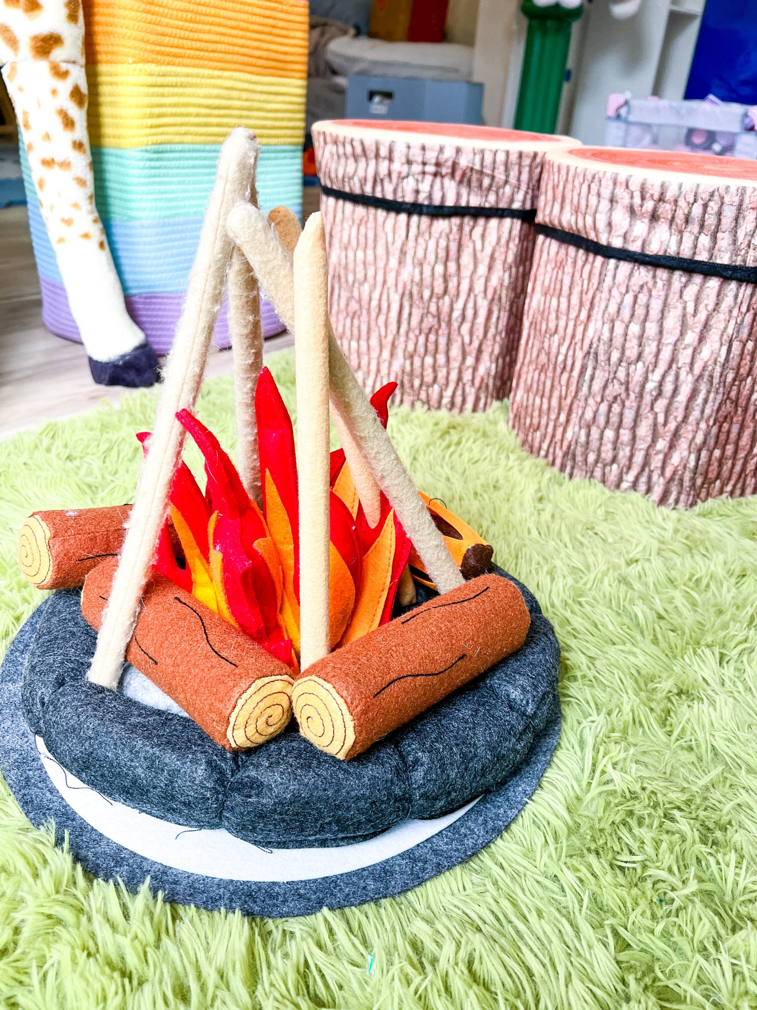 Campfire pretend play for kids! 

#LTKFamily #LTKHome #LTKKids